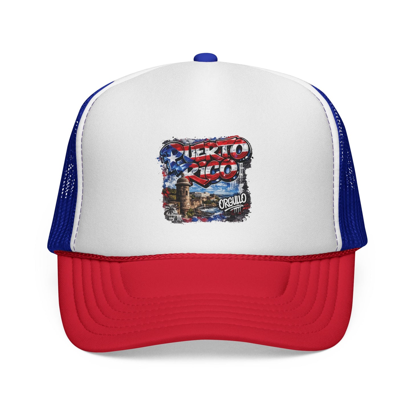 Puerto Rico Flag Trucker Cap