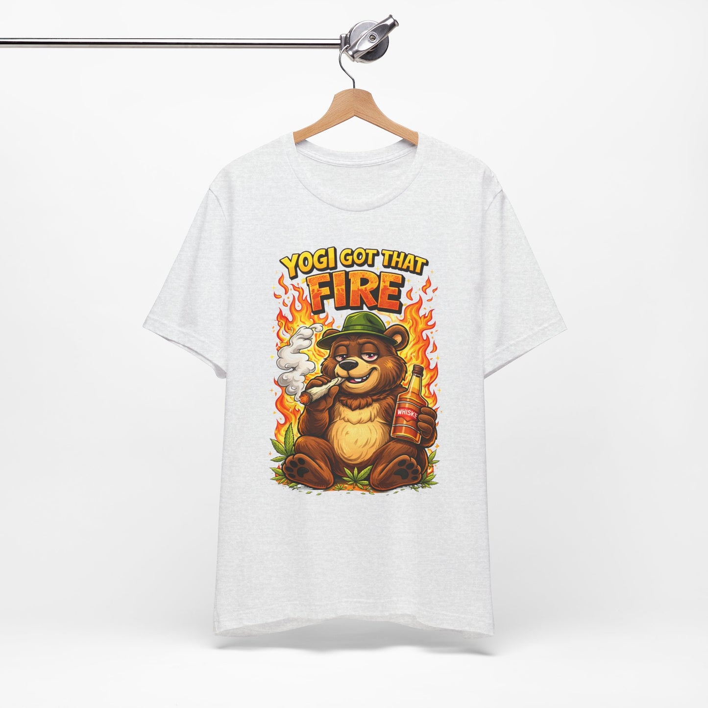 Yogi Got That Fire Bear T-Shirt — Funny Smoky Bear Graphic Tee