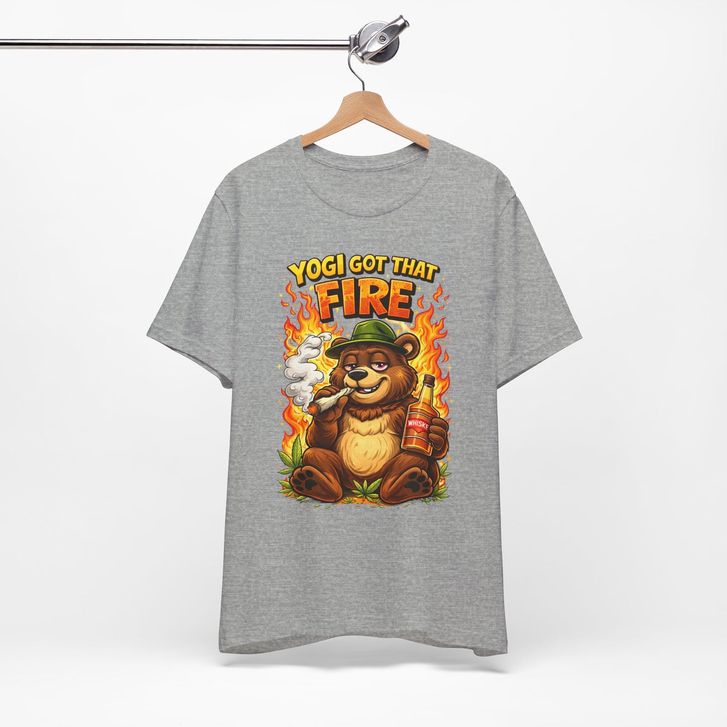 Yogi Got That Fire Bear T-Shirt — Funny Smoky Bear Graphic Tee