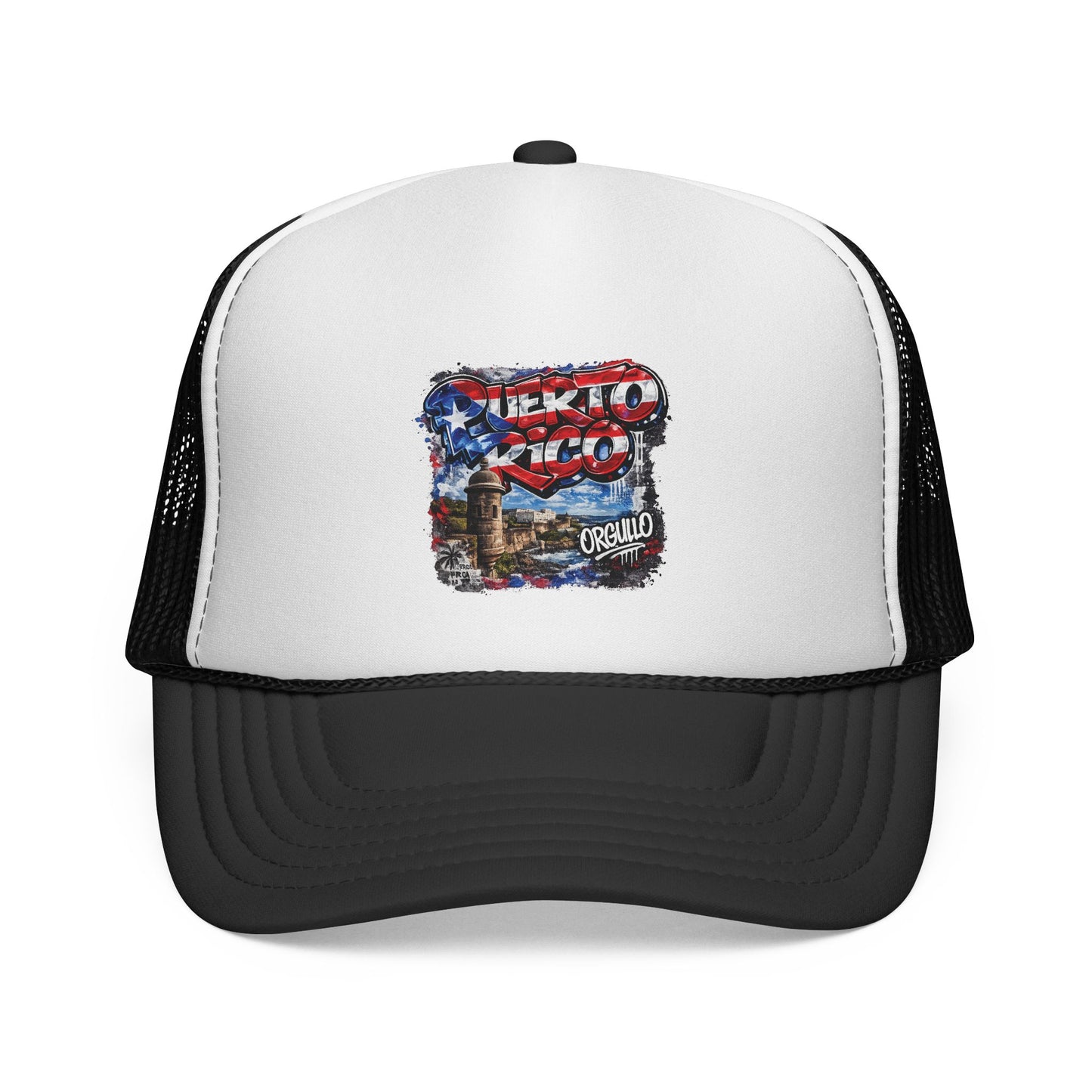 Puerto Rico Flag Trucker Cap