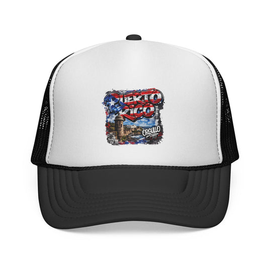 Puerto Rico Flag Trucker Cap