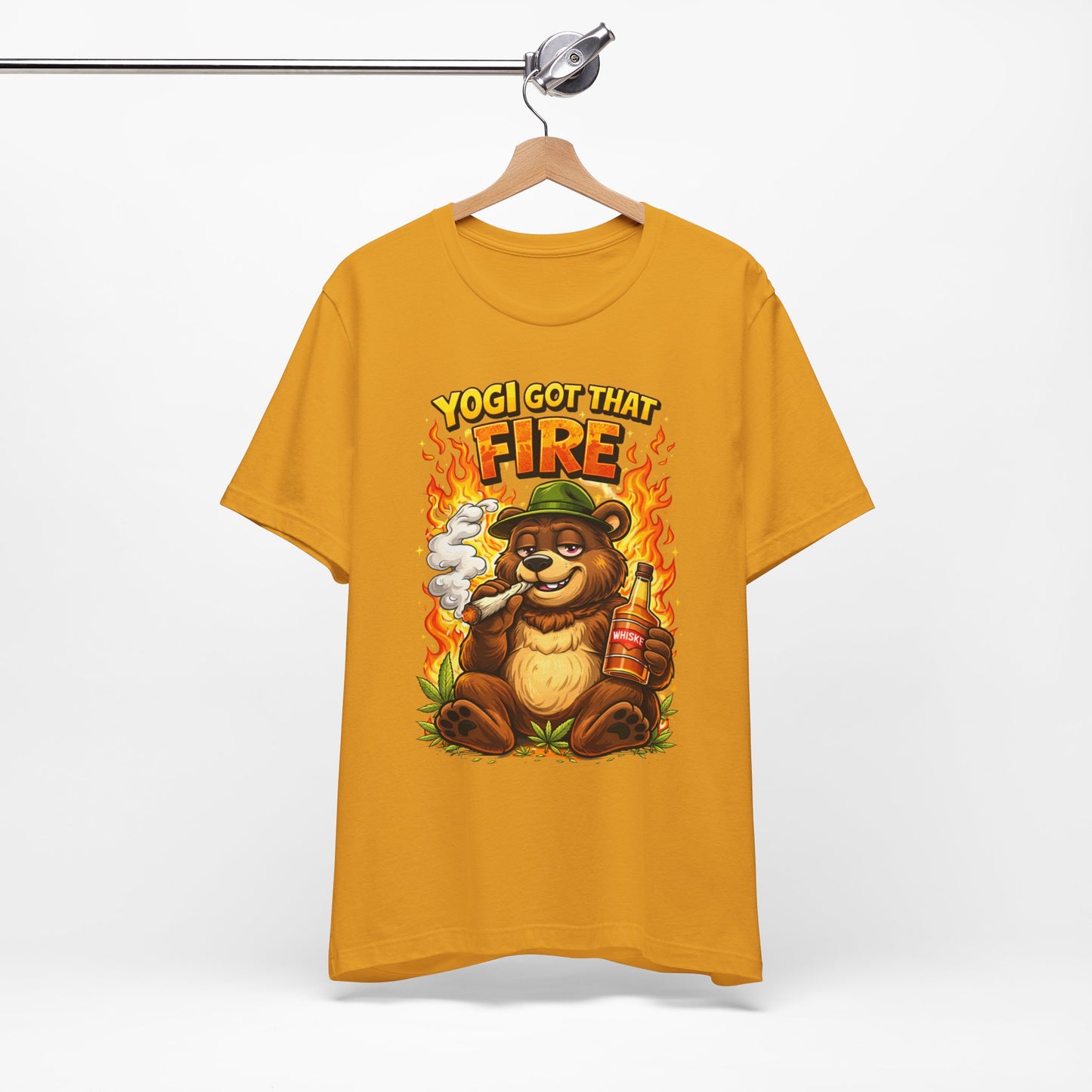 Yogi Got That Fire Bear T-Shirt — Funny Smoky Bear Graphic Tee