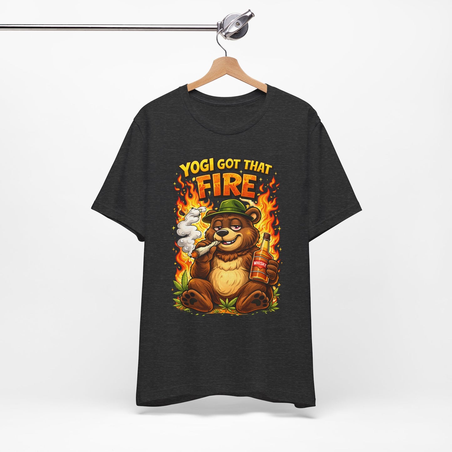 Yogi Got That Fire Bear T-Shirt — Funny Smoky Bear Graphic Tee