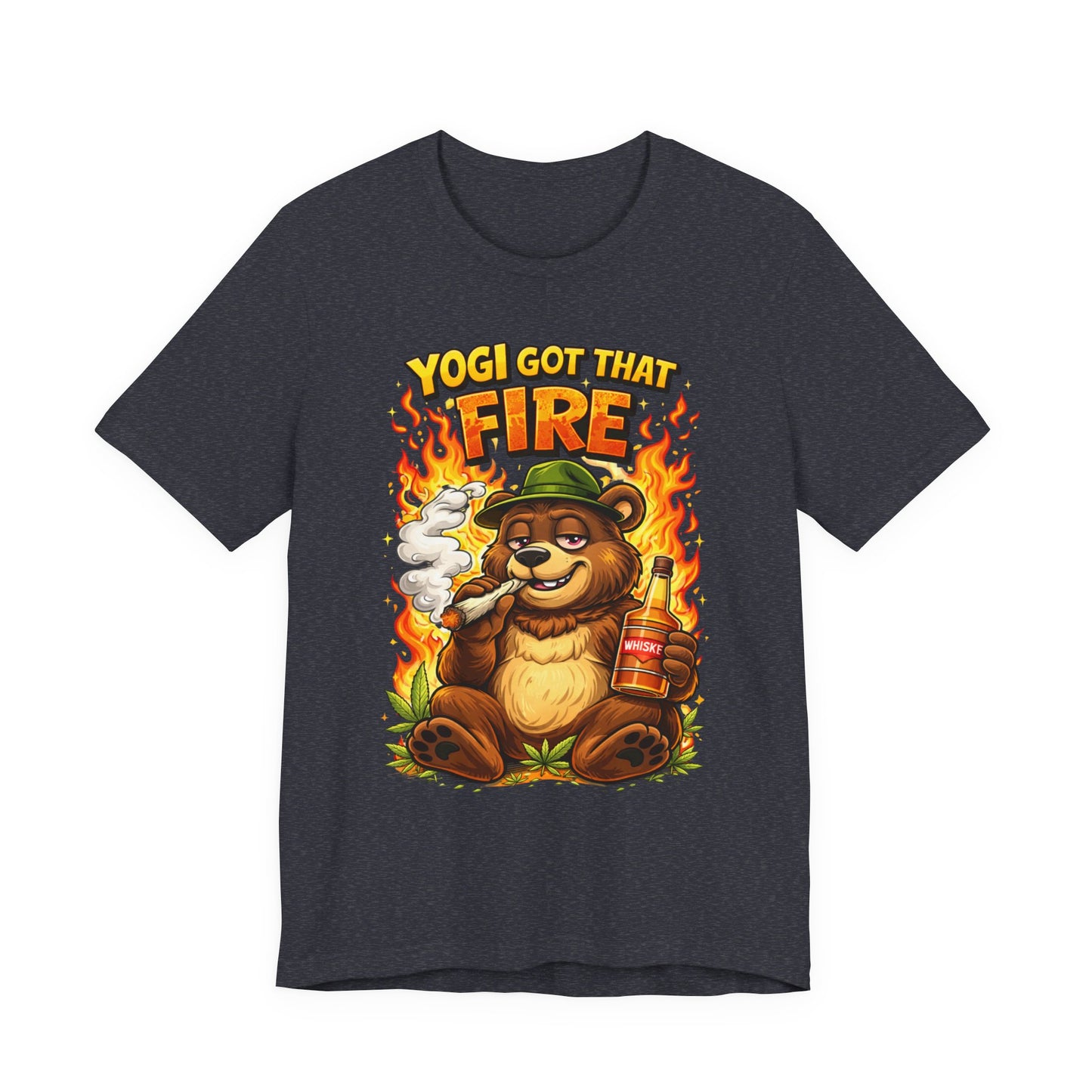 Yogi Got That Fire Bear T-Shirt — Funny Smoky Bear Graphic Tee