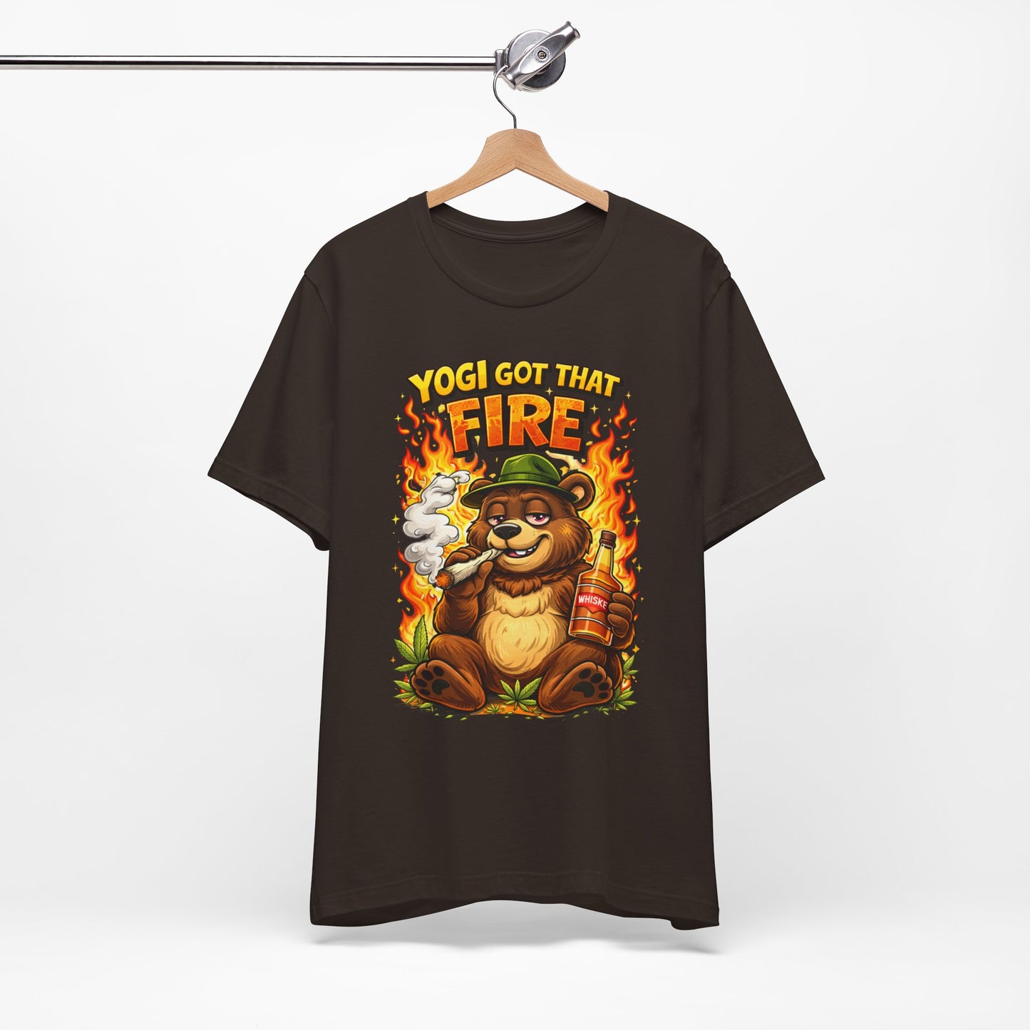 Yogi Got That Fire Bear T-Shirt — Funny Smoky Bear Graphic Tee