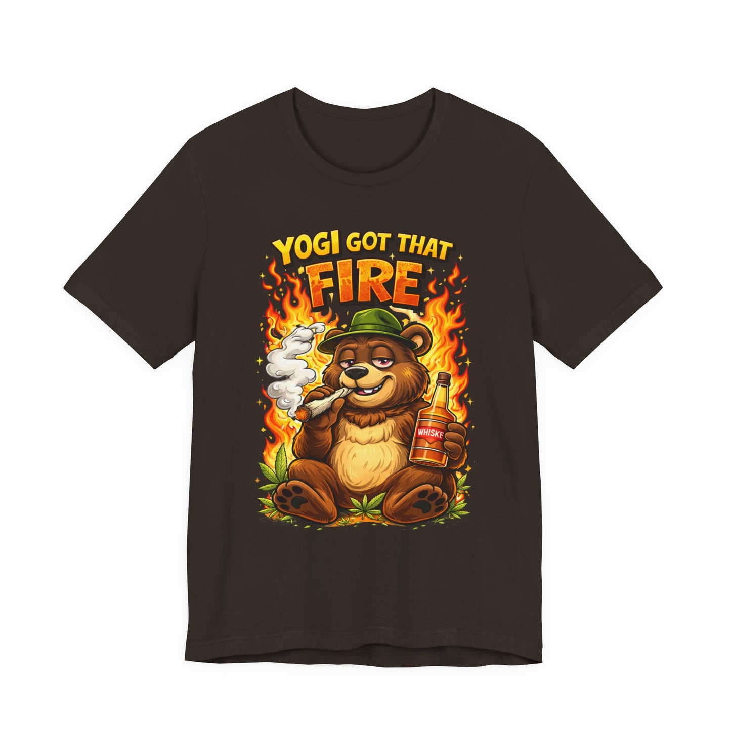 Yogi Got That Fire Bear T-Shirt — Funny Smoky Bear Graphic Tee