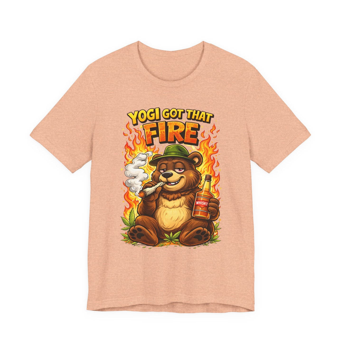 Yogi Got That Fire Bear T-Shirt — Funny Smoky Bear Graphic Tee