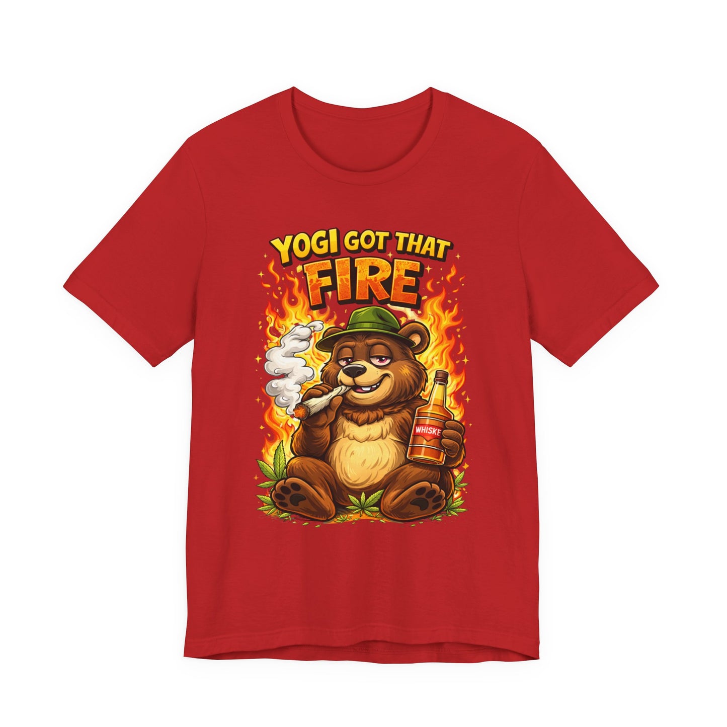 Yogi Got That Fire Bear T-Shirt — Funny Smoky Bear Graphic Tee