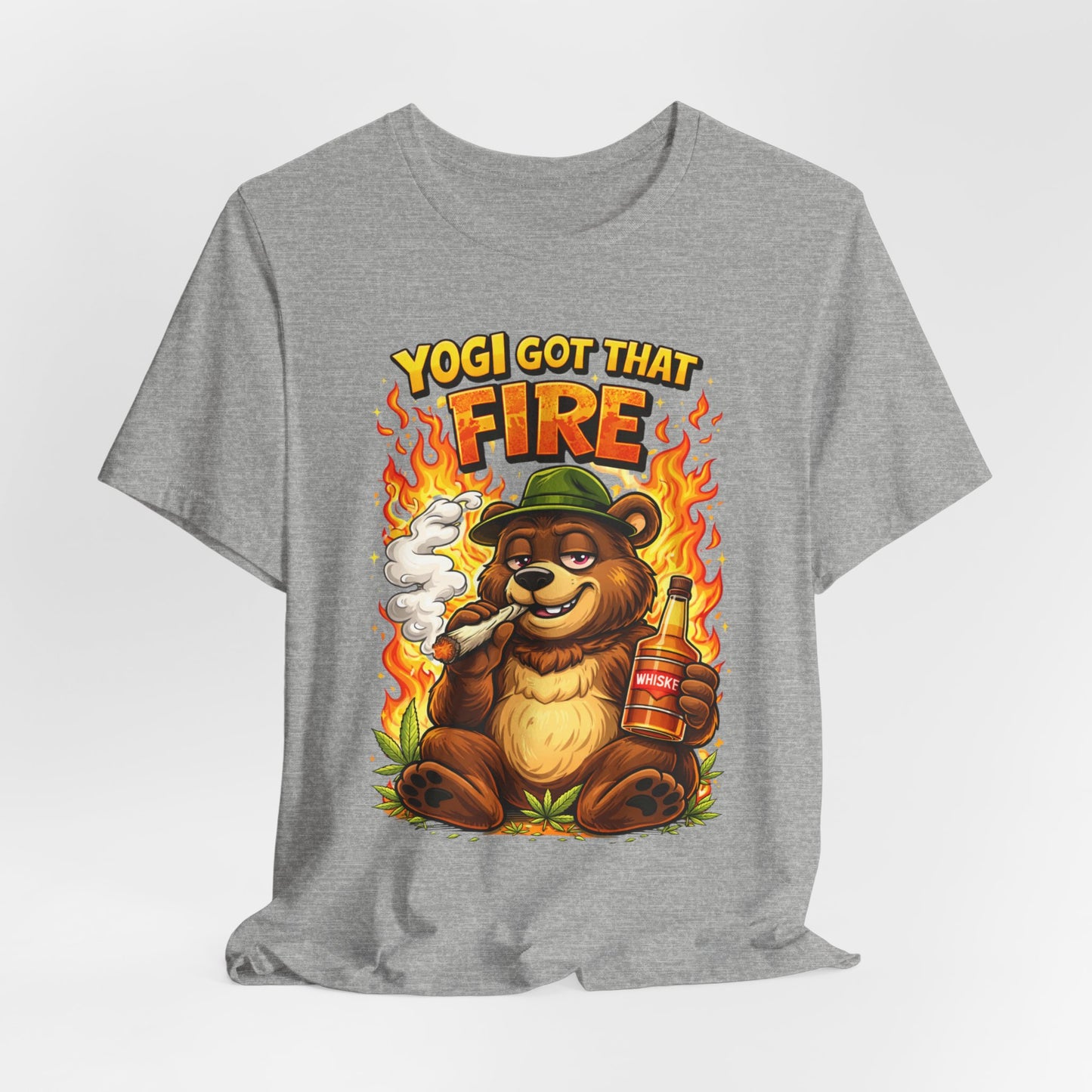 Yogi Got That Fire Bear T-Shirt — Funny Smoky Bear Graphic Tee