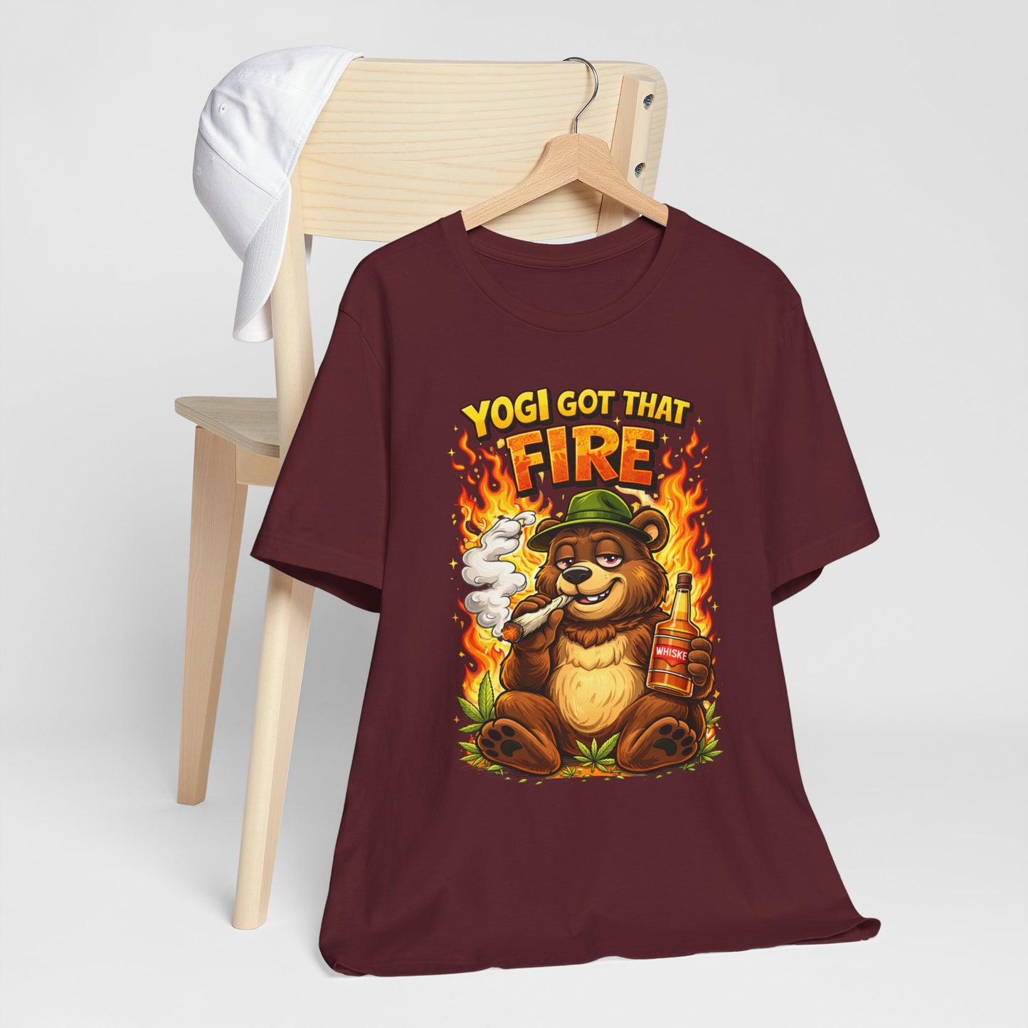 Yogi Got That Fire Bear T-Shirt — Funny Smoky Bear Graphic Tee