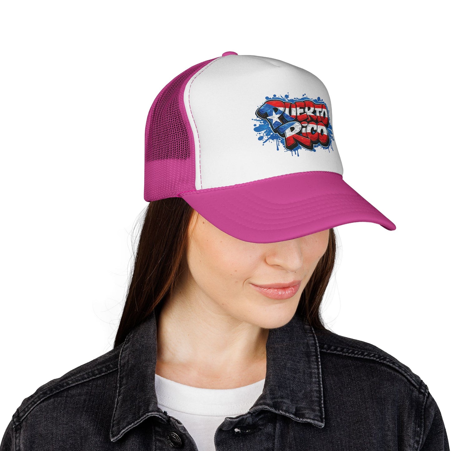 Puerto Rico Flag Trucker Cap – Pride Hat