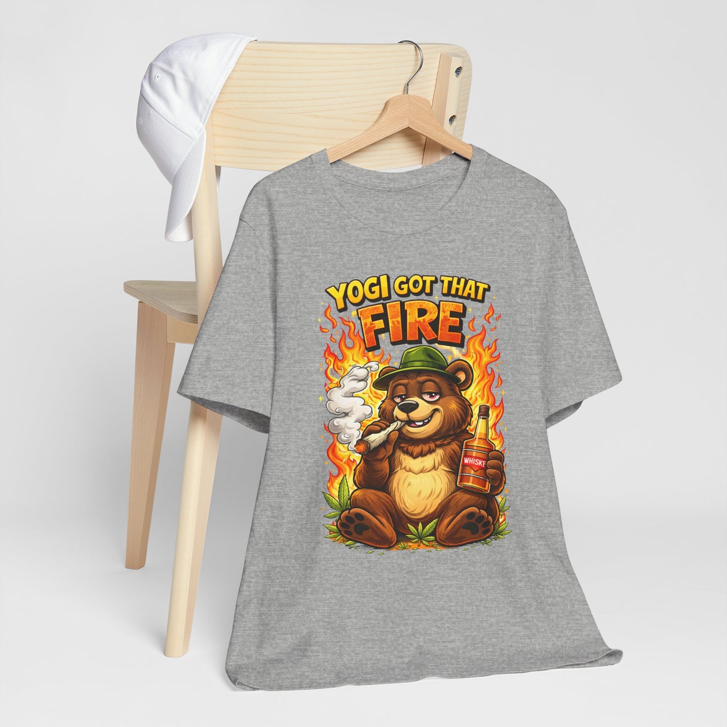 Yogi Got That Fire Bear T-Shirt — Funny Smoky Bear Graphic Tee