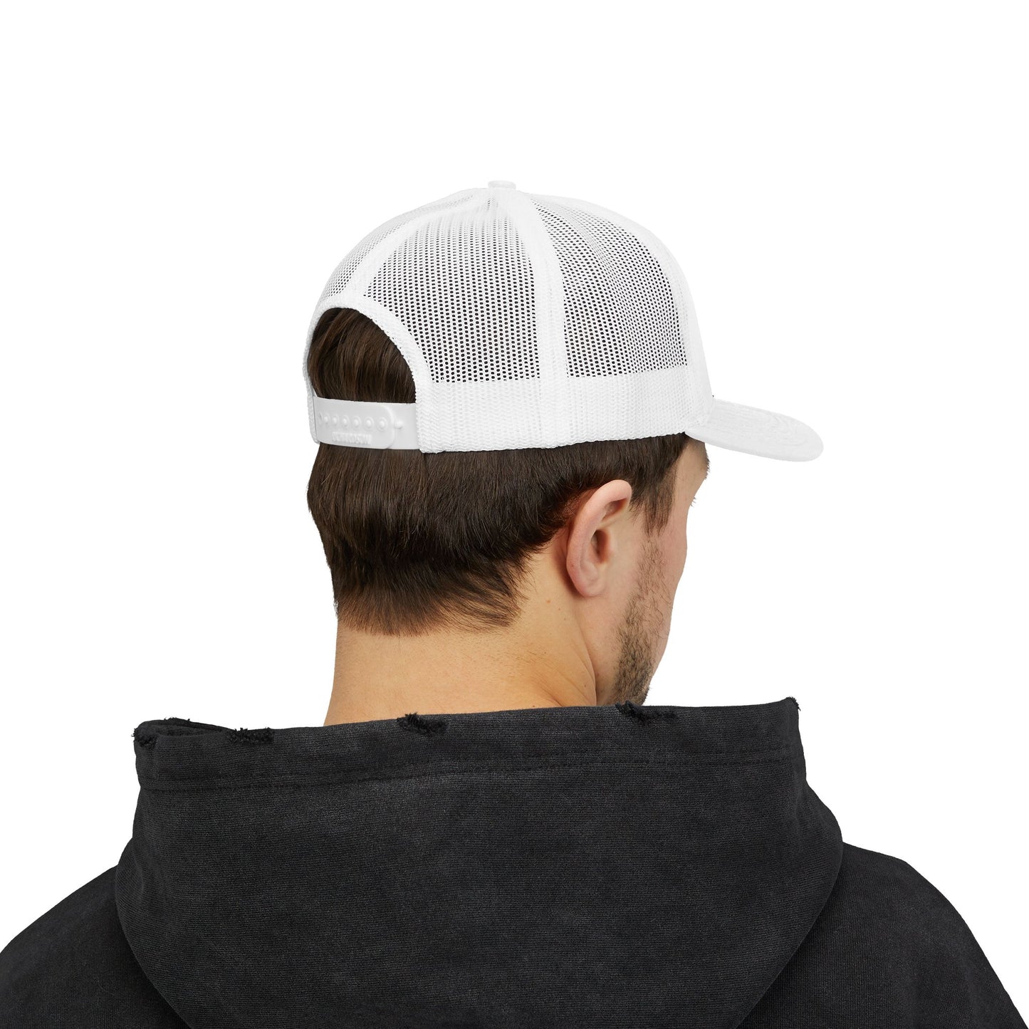 Puerto Rico Embroidery Trucker Cap — Puerto Rico Flag Snapback