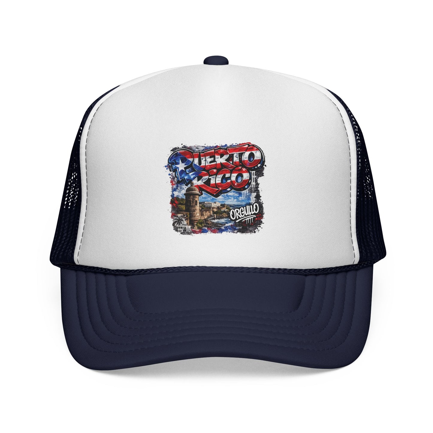 Puerto Rico Flag Trucker Cap