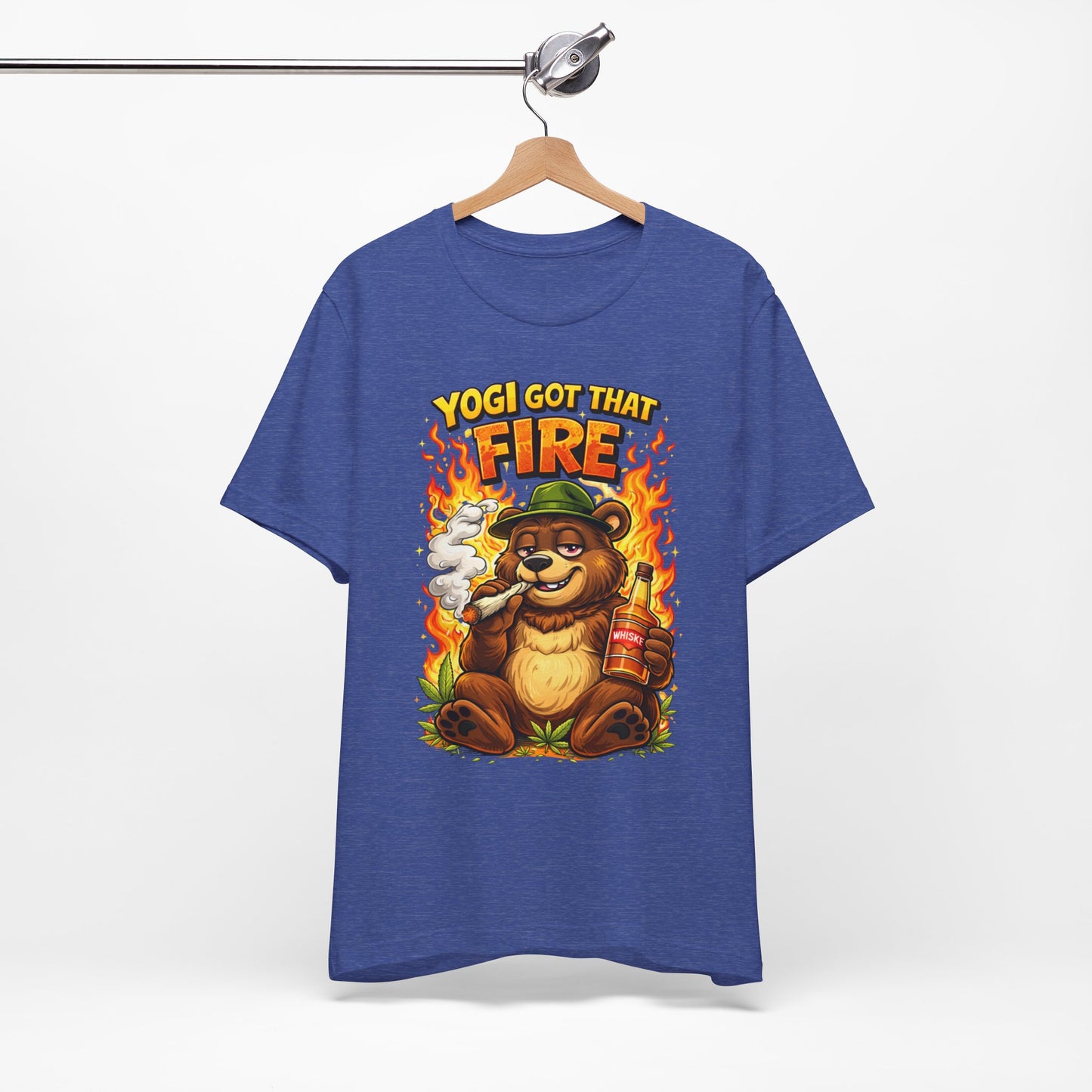 Yogi Got That Fire Bear T-Shirt — Funny Smoky Bear Graphic Tee