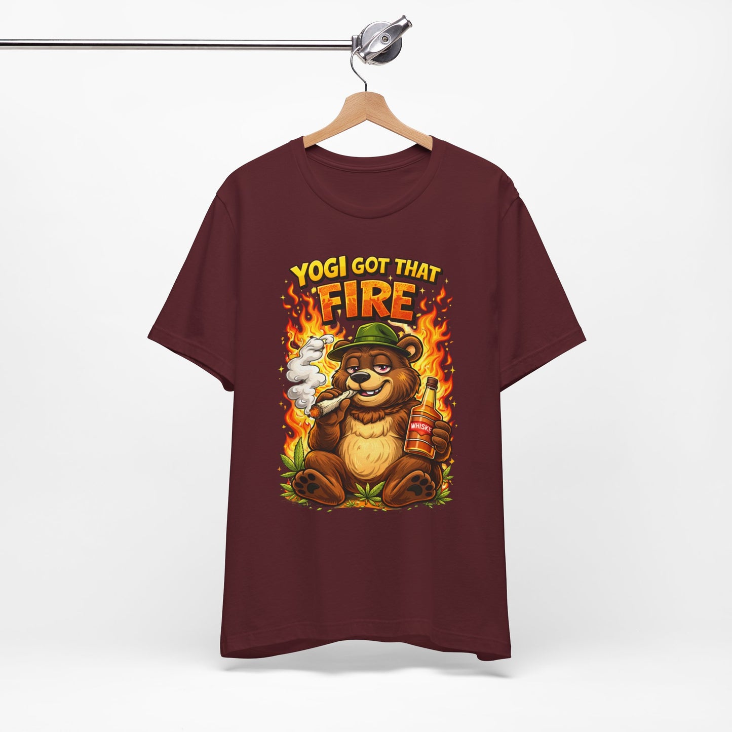Yogi Got That Fire Bear T-Shirt — Funny Smoky Bear Graphic Tee
