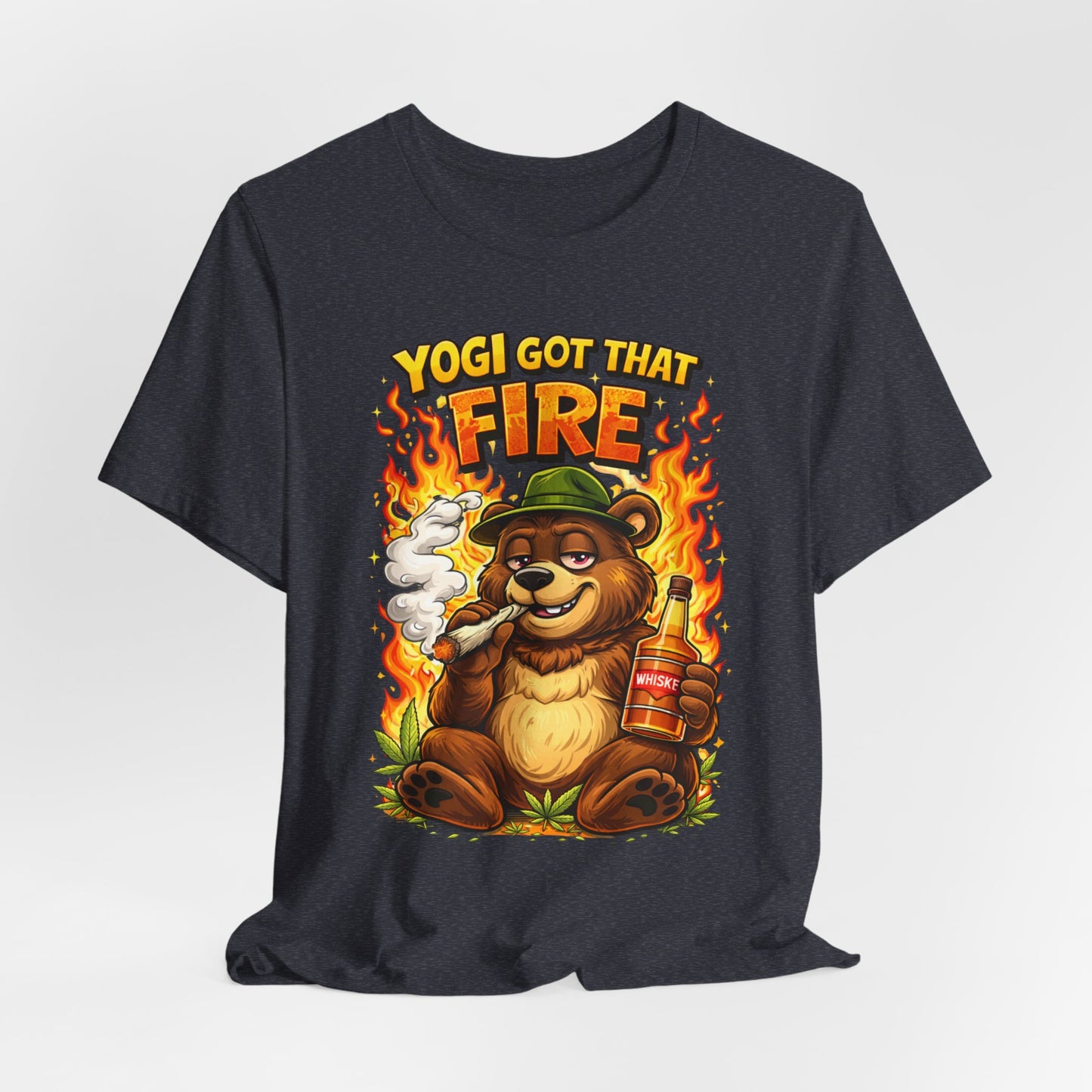 Yogi Got That Fire Bear T-Shirt — Funny Smoky Bear Graphic Tee