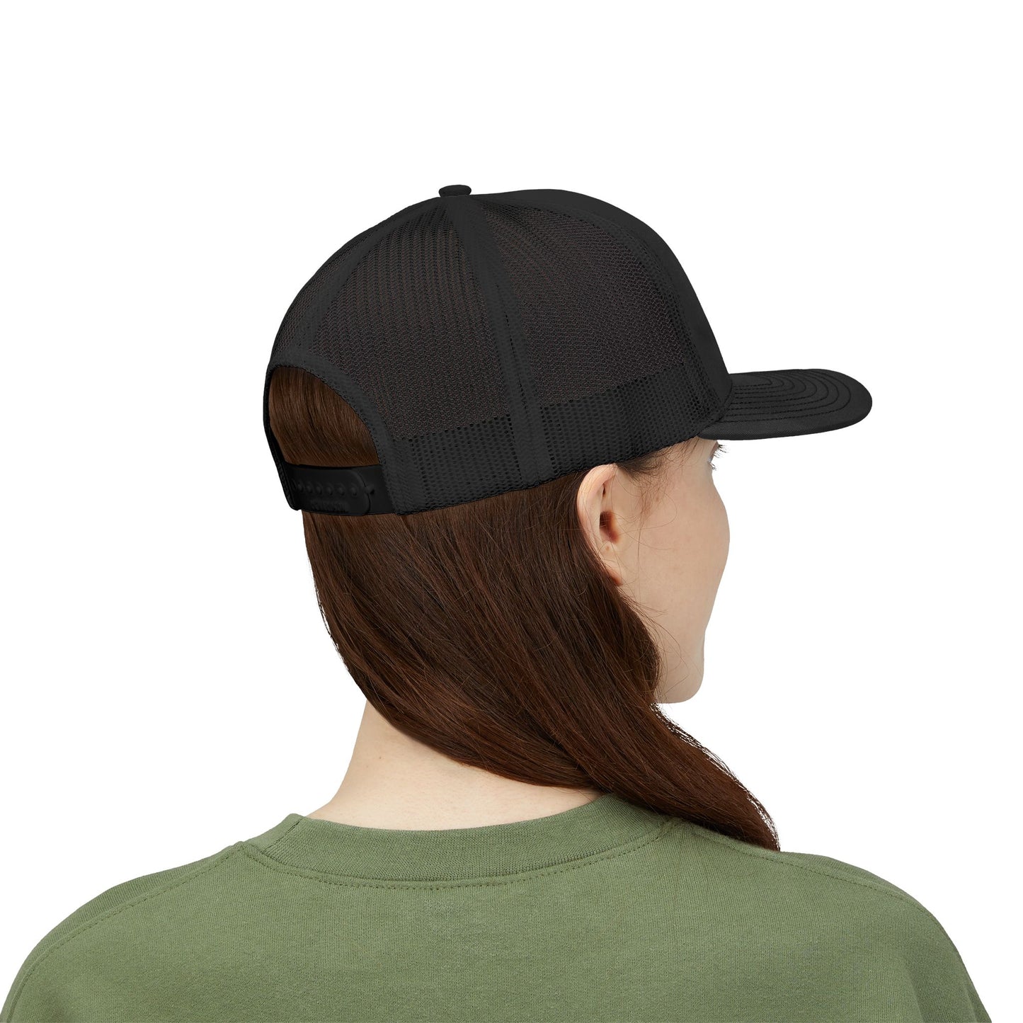 Puerto Rico Embroidery Trucker Cap — Puerto Rico Flag Snapback