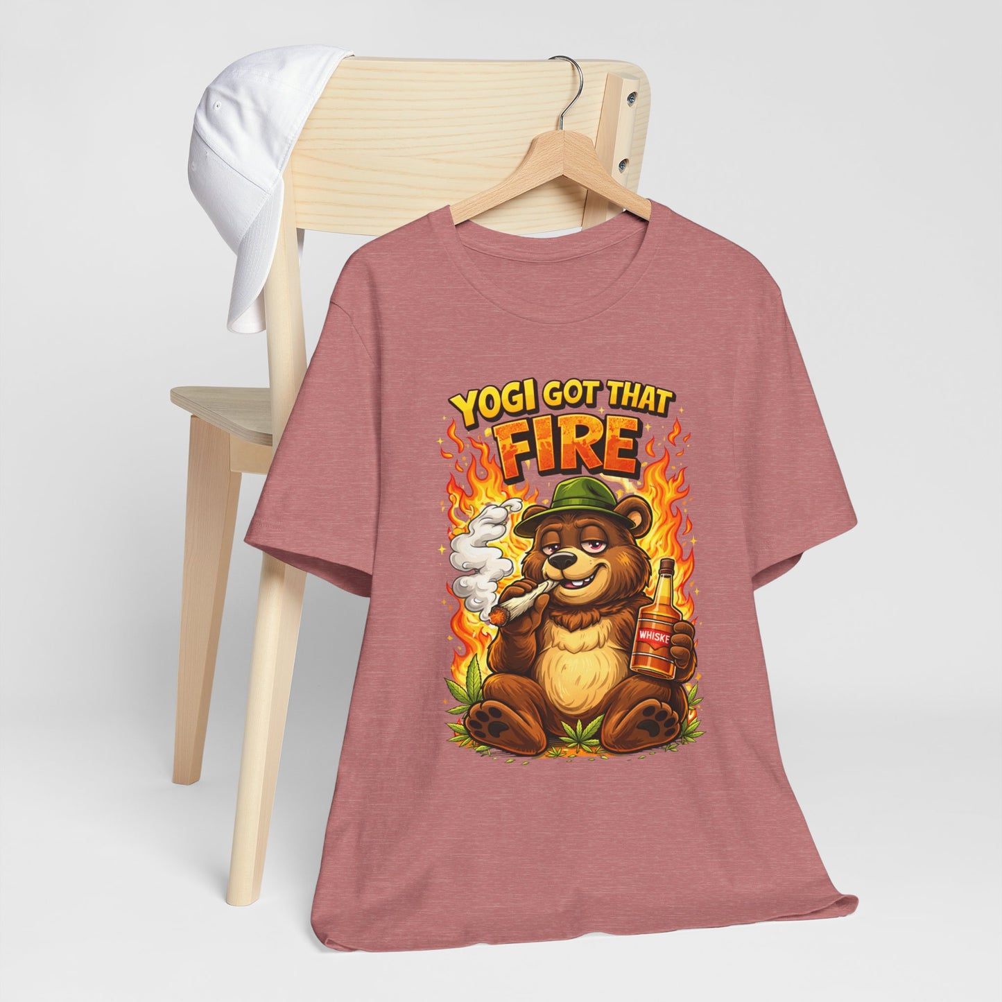 Yogi Got That Fire Bear T-Shirt — Funny Smoky Bear Graphic Tee