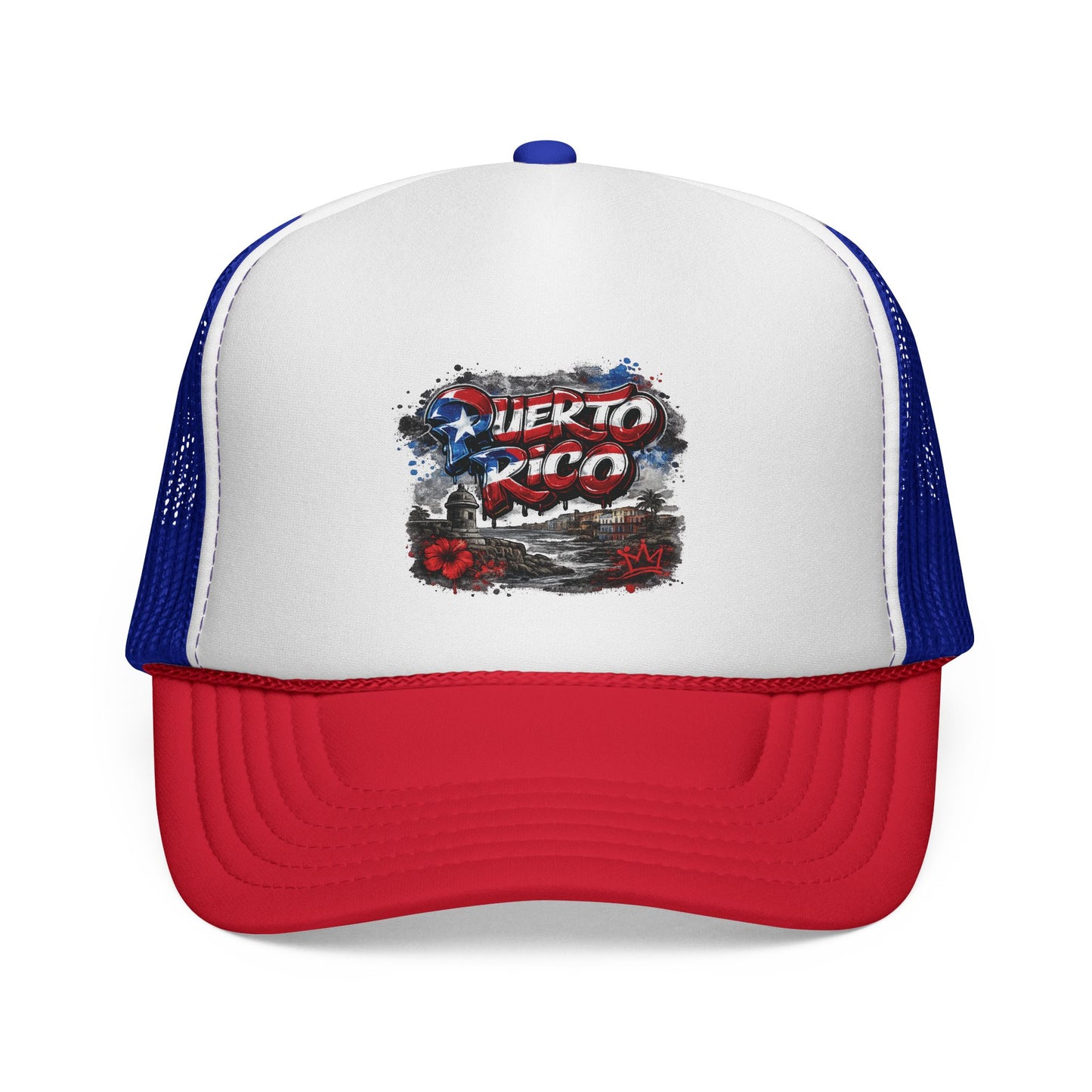 Puerto Rico Flag Trucker