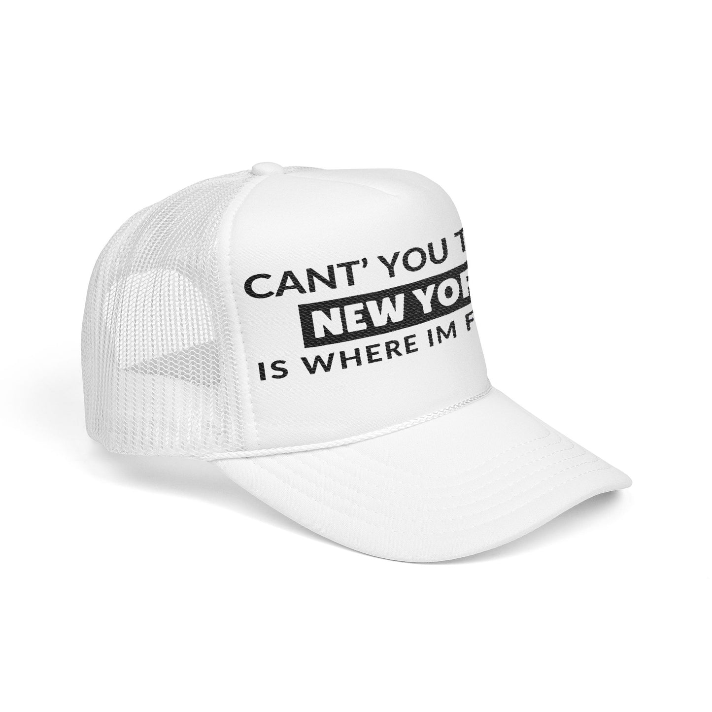 New York Pride Foam Trucker Hat | Casual Summer Accessory | Gift for NYC Lovers, Fashion Statement Hat, Embroidered Cap, Trendy [...]