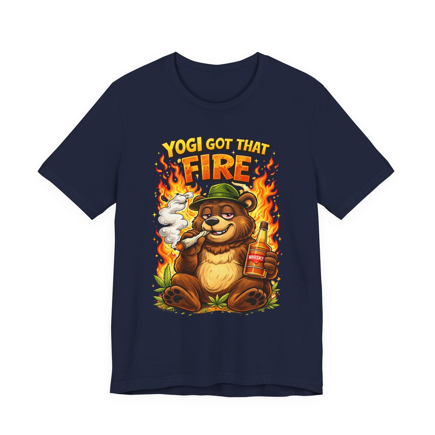 Yogi Got That Fire Bear T-Shirt — Funny Smoky Bear Graphic Tee