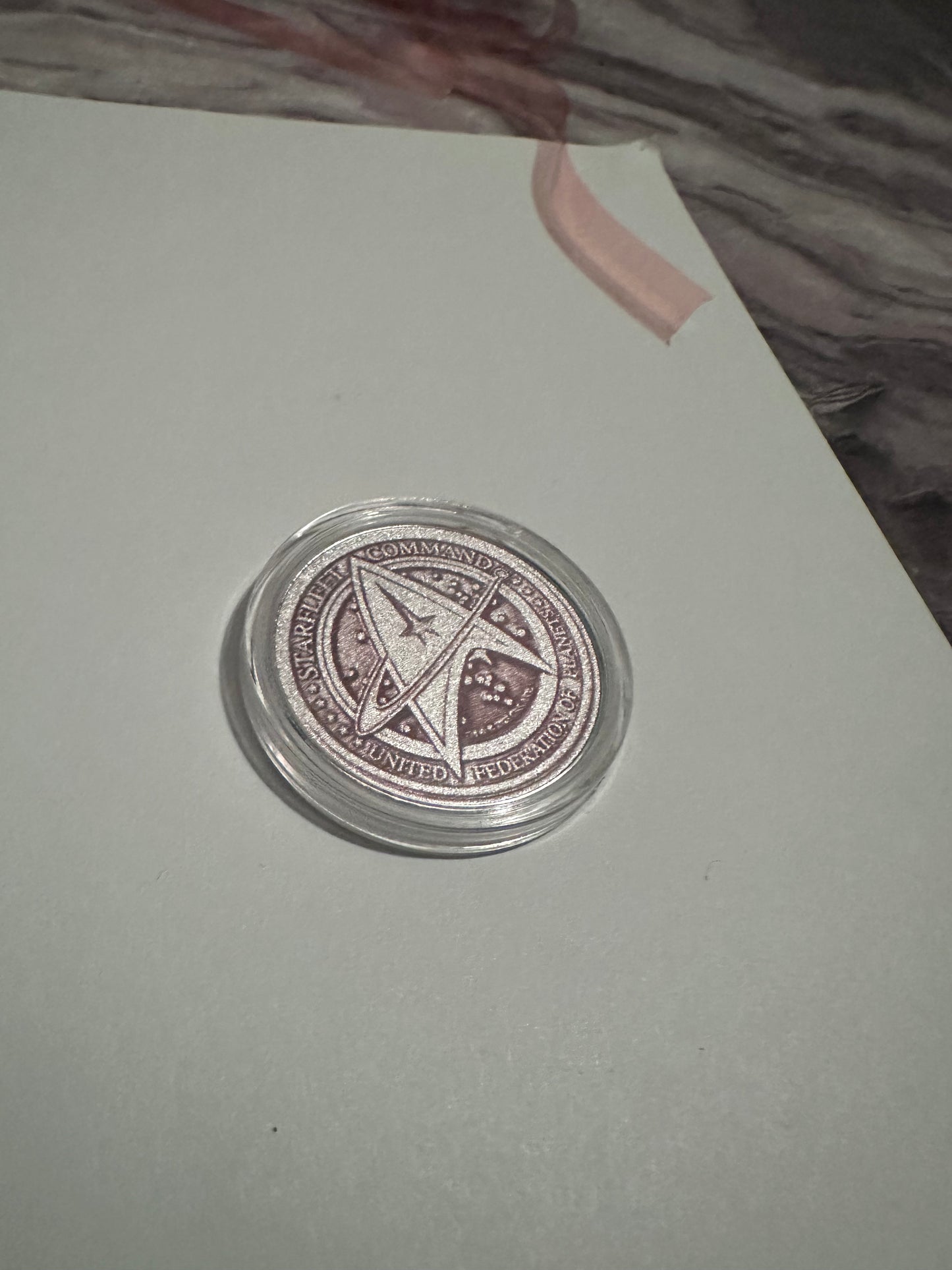 CUSTOM BRASS COINS — 5 PACK