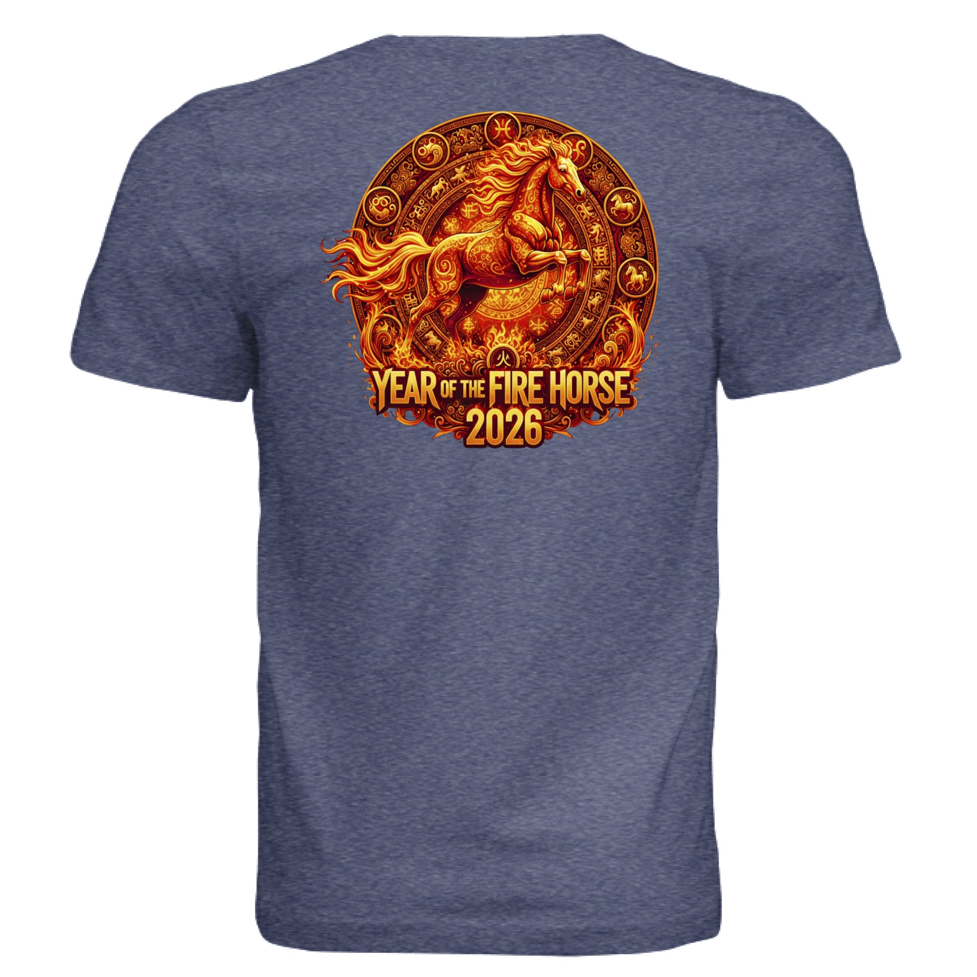 NAVY TRIBLEND - BACK