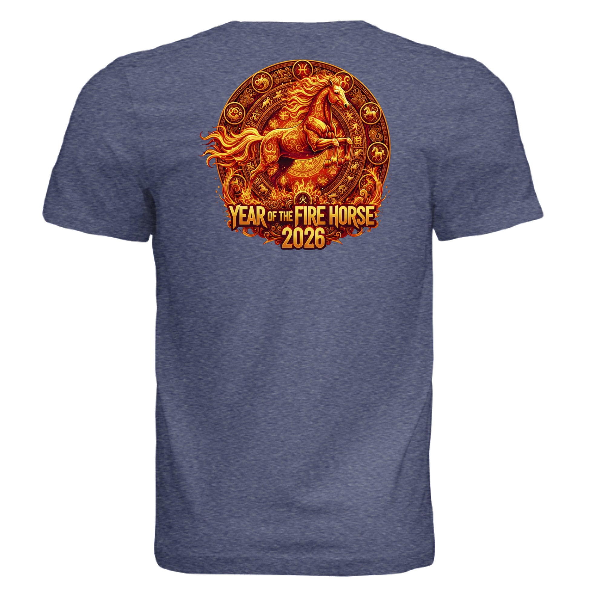 NAVY TRIBLEND - BACK