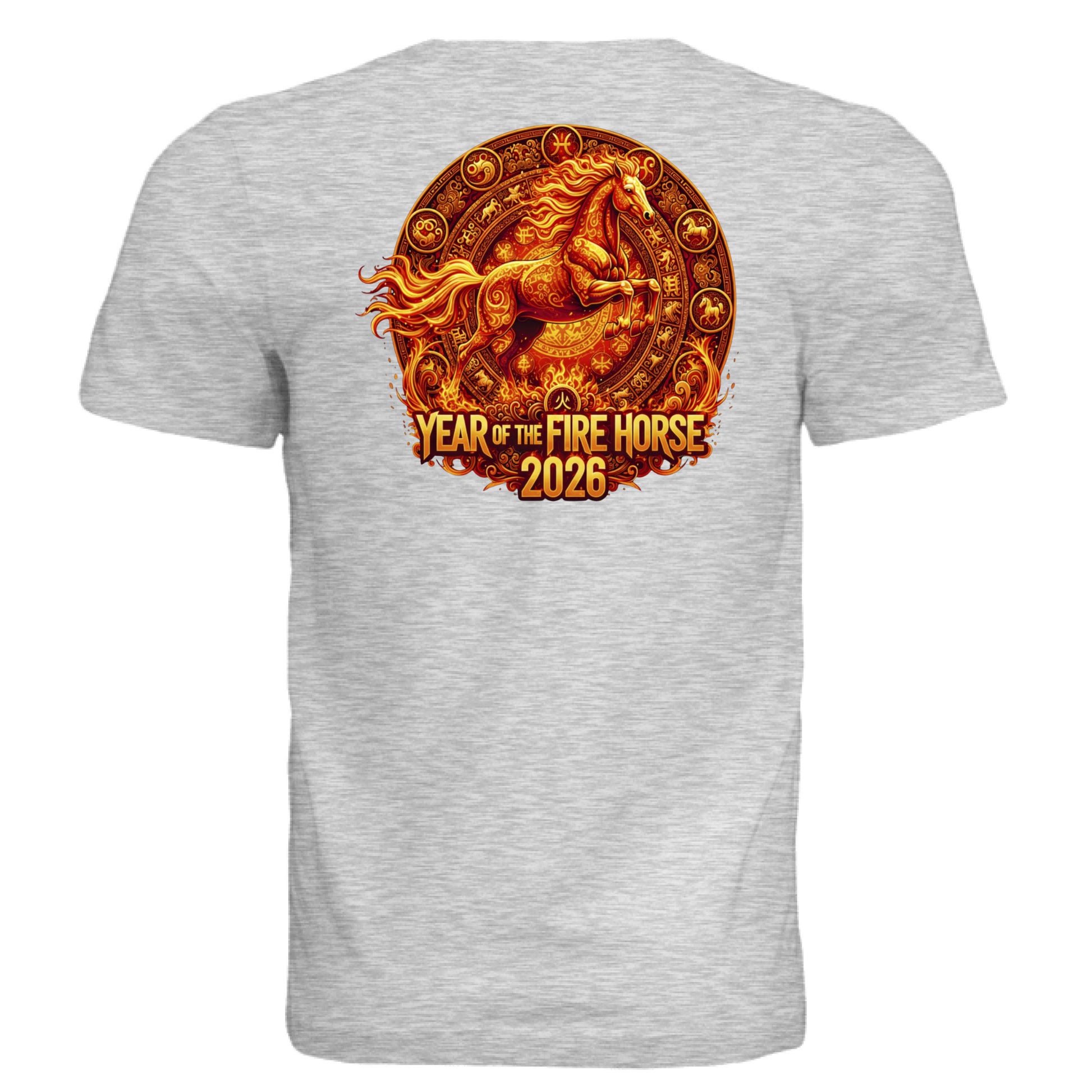 WHITE FLECK TRIBLD - BACK