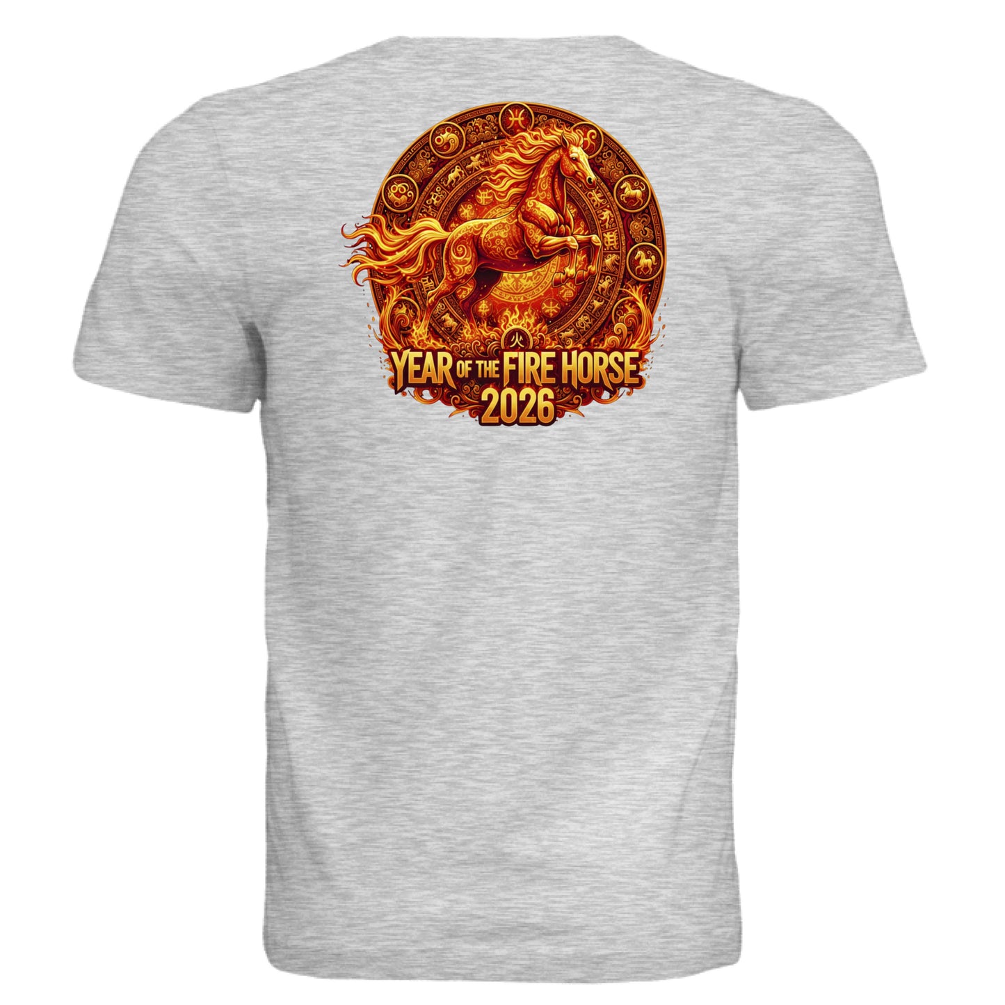 WHITE FLECK TRIBLD - BACK