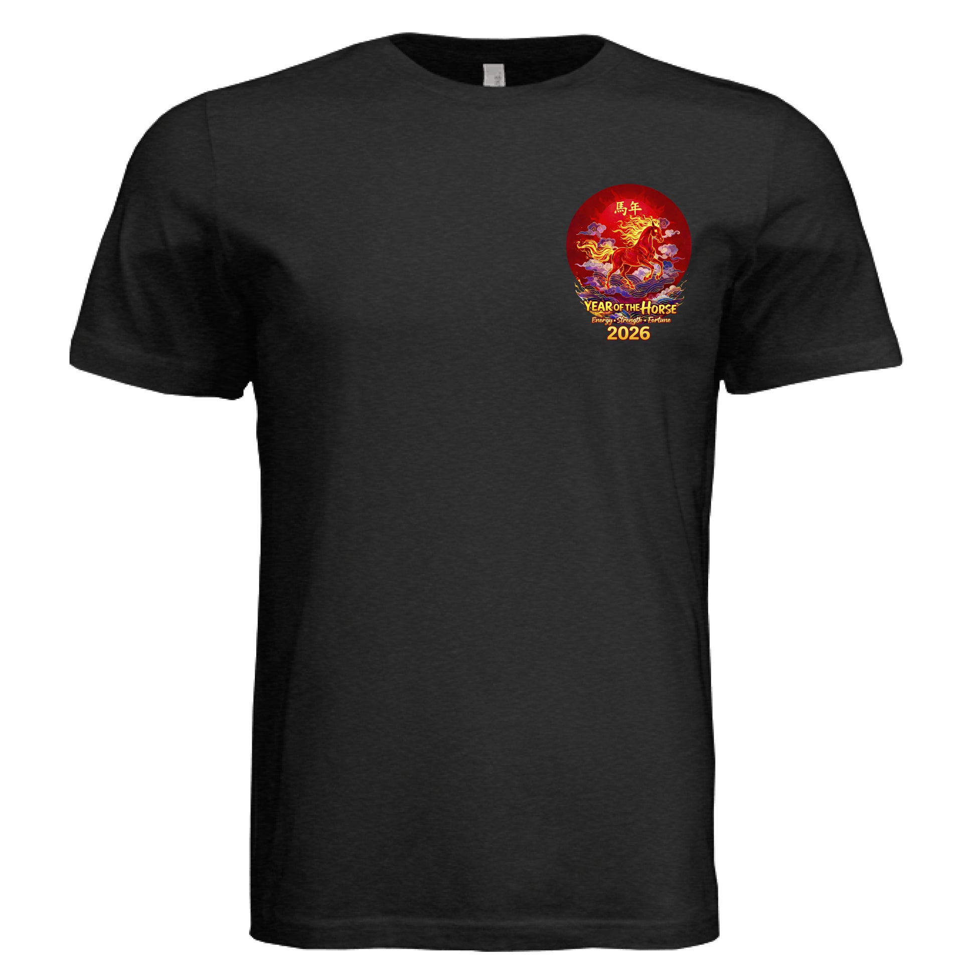 BLK HTHR TRIBLND - FRONT