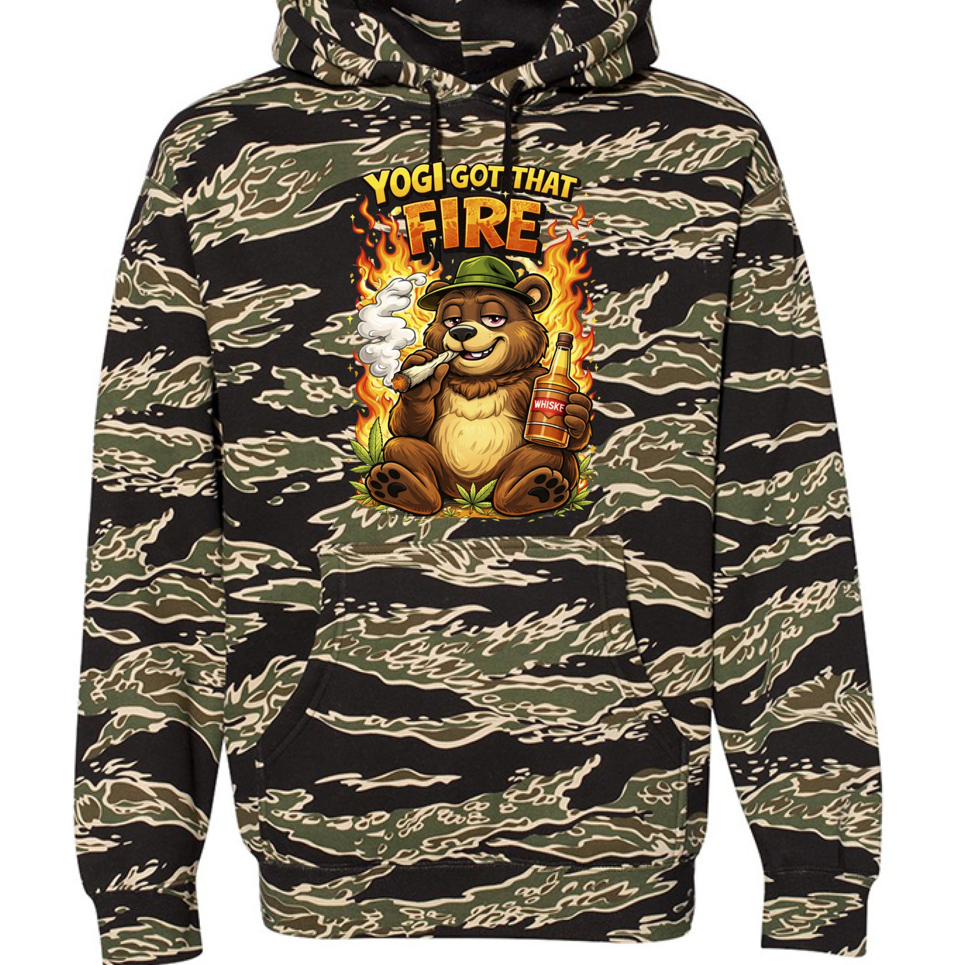 Tiger Camo - FRONT